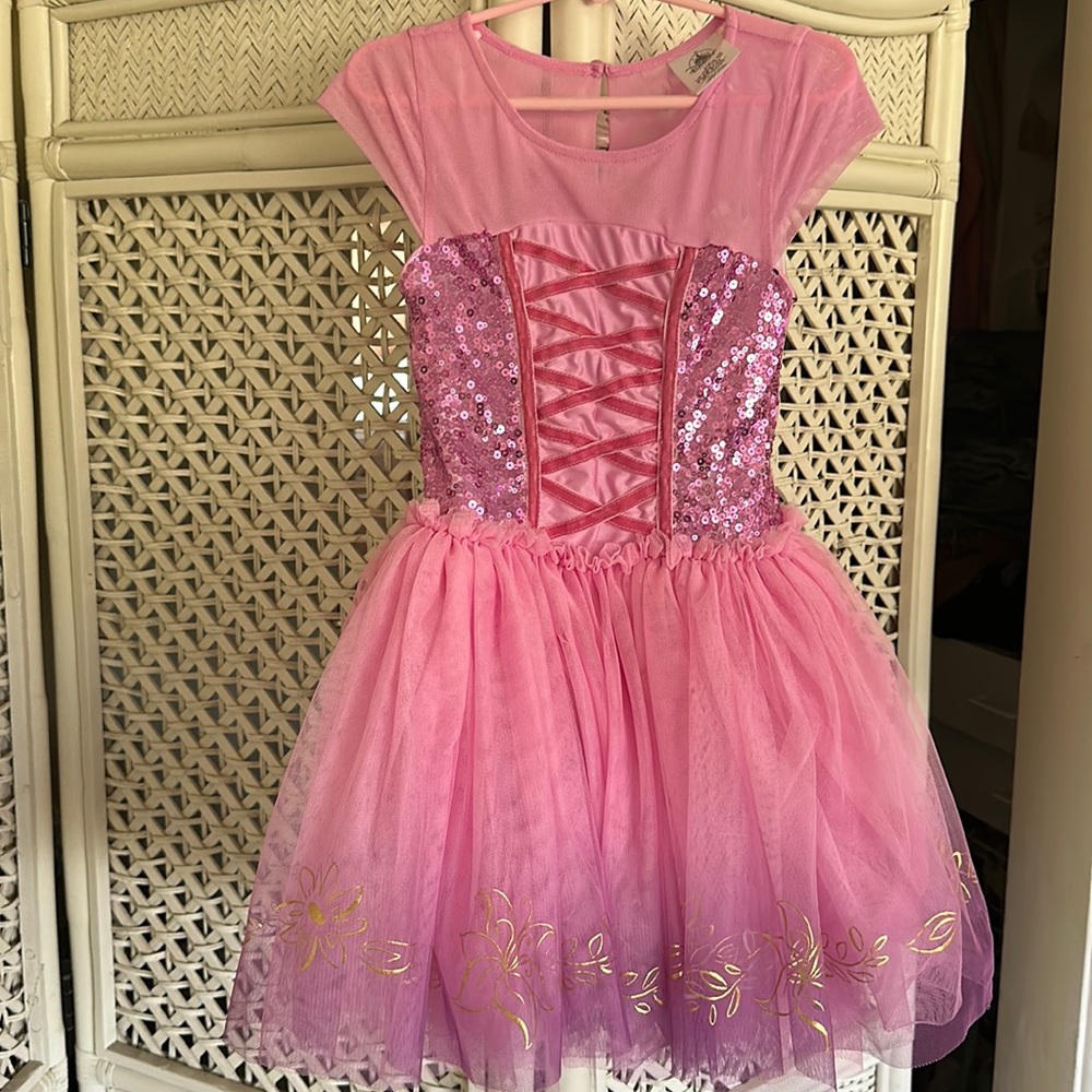 Beautiful pink dress princess
